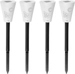 Lamp Strend Pro Sargas, 7x35 cm, solar, 2x LED, AAA, pack of 4 pcs