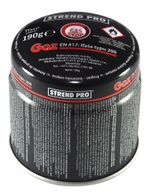 Gázpatron Strend Pro 190 g, átszúrható, STOP GAS rendszer