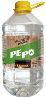 Fuel PE-PO®, for bio-fireplace, 3000 ml, biofuel, bioethanol, bioalcohol for fireplace