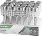 Lampa Strend Pro Sabik, 375 mm, solárna, 1x LED, AAA, Sellbox 24 ks