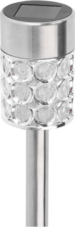Lámpa Strend Pro Sabik, 375 mm, napelemes, 1x LED, AAA, Kiszerelés 24 db