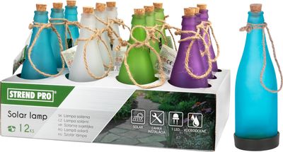 Lamp Solar Nunki, 250 mm, 1 LED, 2/3AA, pack 12 pcs
