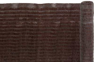 Árnyékoló háló BrownDecor W101, 1x10 m, UV, 230 g/m2, 95% barna