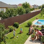 Tkanina tieniaca BrownDecor W101, 1x50 m, UV, 230 g/m2, 95% hnedá