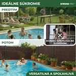 Tkanina tieniaca BrownDecor W101, 2x50 m, UV, 230 g/m2, 95% hnedá