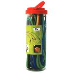 Rögzítőgumi Strend Pro TR-739, H-40 cm, 100 cm, 8 db-os csomag