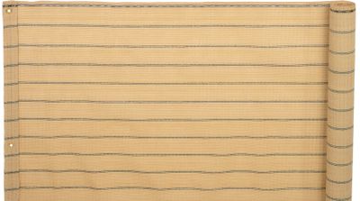 Shading Fabric GoldScreen BE, 1x5 m, UV, 185 g/m2, beige, with eyelets 50 cm