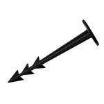 Ground Peg GardenPEG 125/38 mm, plastic tip for fastening, pack of 20 pcs