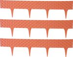 Palisade RattanPalisade, L-2.40 m, terracotta, pack. 3 pcs, 820x95/200 mm, UV