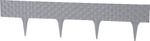 Palisád RattanPalisade, Hosszúság 2,40 m, grafit, 3 db-os csomag, 820x95/200 mm, UV-álló