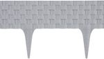 Palisád RattanPalisade, Hosszúság 2,40 m, grafit, 3 db-os csomag, 820x95/200 mm, UV-álló