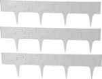 Palisád StonePalisade, Hosszúság 2,37 m, grafit, 3 db-os csomag, 790x95/200 mm, UV-álló