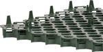 Grass Paving Grid GardenPUZZLE II, 500x500x40 mm, green, UV resistant
