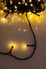 Reťaz MagicHome Vianoce, 230V, 14 m, 140 LED teplá biela, osvetlenie