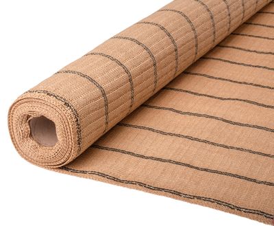 Shading net GoldScreen WE 1,2x10 m, UV, 185 g/m2, beige