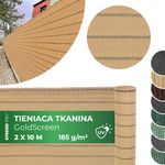 Tkanina tieniaca GoldScreen WE 2x10 m, UV, 185 g/m2, béžová