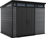 House Keter CORTINA 9X7, grey, garden, 279x218x226 cm
