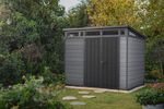 House Keter CORTINA 9X7, grey, garden, 279x218x226 cm