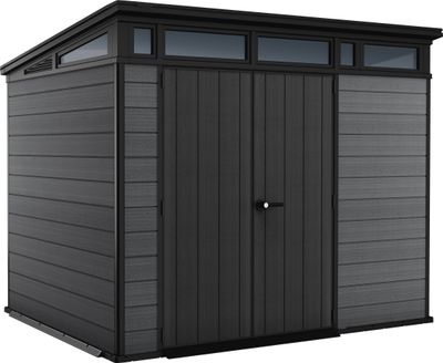 House Keter CORTINA 9X7, grey, garden, 279x218x226 cm
