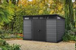 Házikó Keter CORTINA 11X7, szürke, kerti, 342x218x226 cm