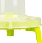 Feeder Novital 2198AF, 10.5 liter, for poultry, plastic, with legs