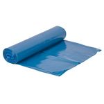 Recycling bags ROLO MagicHome, 120 L, blue, pack 15 pcs, extra strong, 50 µm