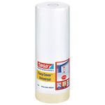 Covering Film tesa® Pro Easy Cover® Universal, 1400 mm, L-33 m, painter's, with adhesive tape, trans