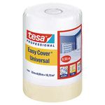 Covering Film tesa® Pro Easy Cover® Universal, 550 mm, L-33 m, painter's, with adhesive tape, transp