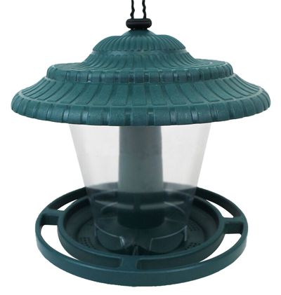 Feeder Strend Pro, for birds, automatic, 17x19 cm, 900 ml, plastic