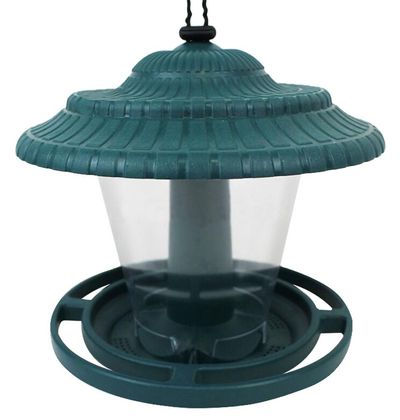 Feeder Strend Pro, for birds, automatic, 17x19 cm, 900 ml, plastic