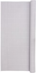 Kerítés Ence DF13, PVC, 1500 mm, 3 m hosszúságú, világosszürke, 1300g/m2, UV