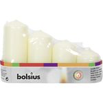 Candles Bolsius Pillar Advent, Christmas, cream, 48 mm 60/80/100/120 mm, pack of 4 pcs