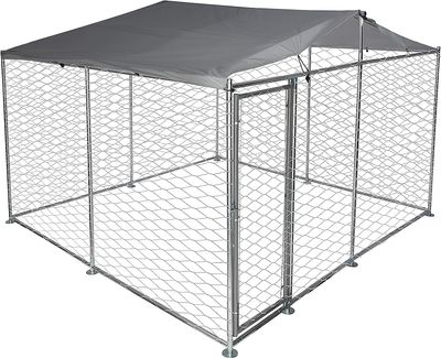 Röpde Strend Pro, kutyának, ketrec, tetővel, 3x3x2,1 m