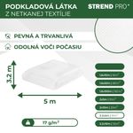 Kerti textília B1106, 3,2x5 m, nem szőtt, 17 g/m, fehér