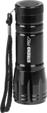 Zseblámpa Strend Pro Flashlight FL004, COB 100 lm, alumínium test, 3xAAA, csomag 12 db