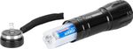 Zseblámpa Strend Pro Flashlight FL004, COB 100 lm, alumínium test, 3xAAA, csomag 12 db