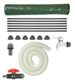 Barrel Strend Pro CRB50, 500 lit, collapsible, for rainwater, with valve, tank