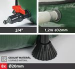 Barel Strend Pro CRB50, 500 lit, skladací, na dažďovú vodu, s ventilom, nádrž