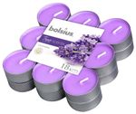Gyertyák Bolsius Tealight True Scents, mécses, illatos, levendula, csomag 18 db