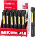 Worklight Strend Pro CWL1046, COB LED 100 lm, 3xAAA, work, magnet, Sellbox 24 pcs