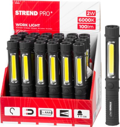 Lámpa  Worklight CWL1046, COB, 3xAAA, mágnes, Sellbox 24 db
