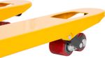 Kocsi DB 2T, 1150x550x75 mm, 2.0 t, PU, raklapemelő
