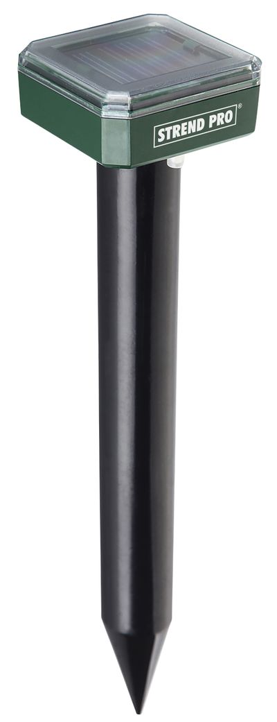 Mole repeller, plastic, solar