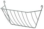 Etető nyulaknak 44x28x16cm, széná óvoda nyulaknak, fém, nagy