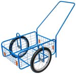 Transport cart RDV 7 PEGAS, pneumatic wheel 390 mm, max. 100 kg