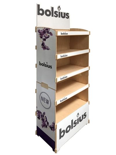 Stand bolsius, wooden