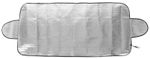 Sunshade, for car windshield, 85x180 cm, with overlaps, for vans, Alu