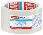 Páska tesa® BASIC, baliaca, lepiaca, transparentná, 48 mm, L-50m