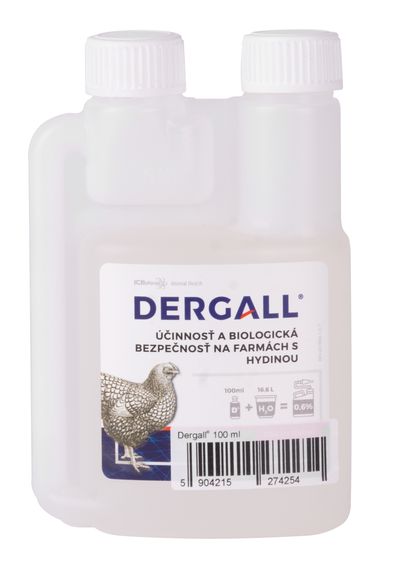 DERGALL® 100 ml, antiparasitic agent, for poultry