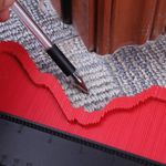 Sablon Strend Pro DG680 formák körberajzolásához, 125 x 101 mm, minta zárral és mágnessel